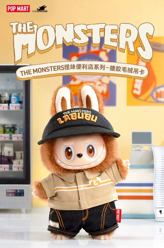Labubu 怪味便利店系列搪胶公仔