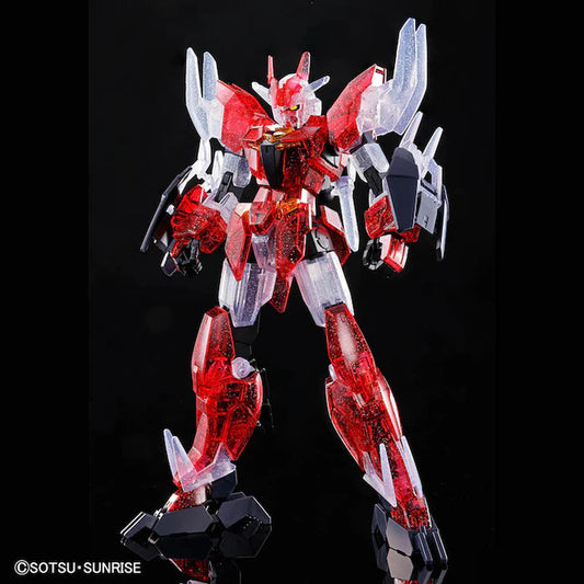 HGBD:R Core Gundam (Real Type Color) & Marsfour Weapons Unit [Dive Into Dimension Clear] 1/144