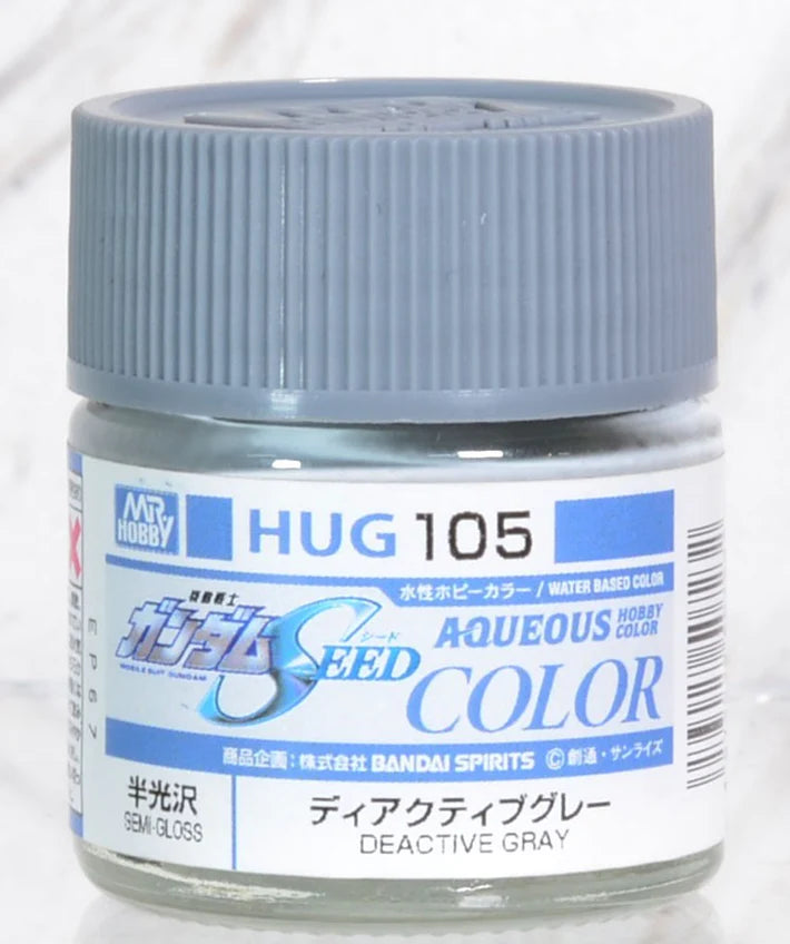 MR.HOBBY AQUEOUS HOBBY COLOR GUNDAM COLOR (HUG01-HUG208)