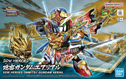 BANDAI SDW HEROES ONMITSU GUNDAM AERIAL