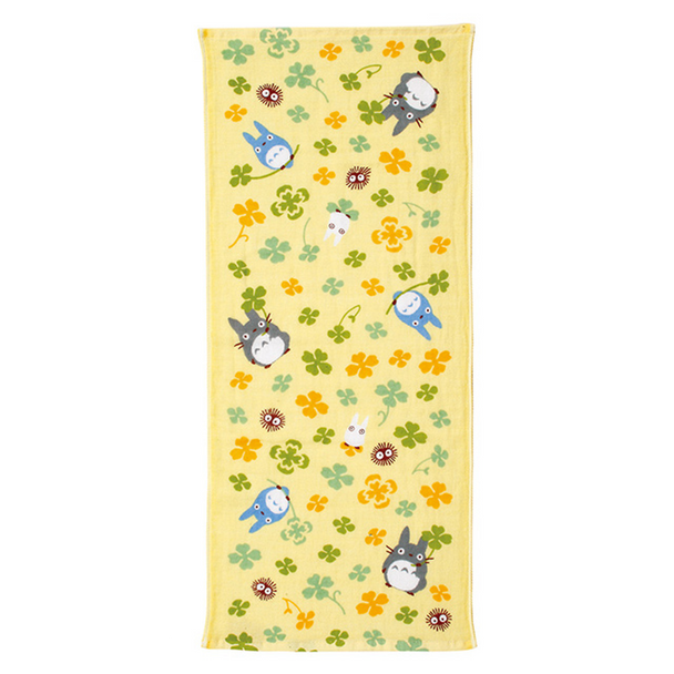 Japan Marushin My Neighbor Totoro Flower Covers Imabari Gauze Face Towel 