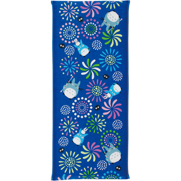 Japan Marushin My Neighbor Totoro Flower Fireworks Imabari Gauze Face Towel
