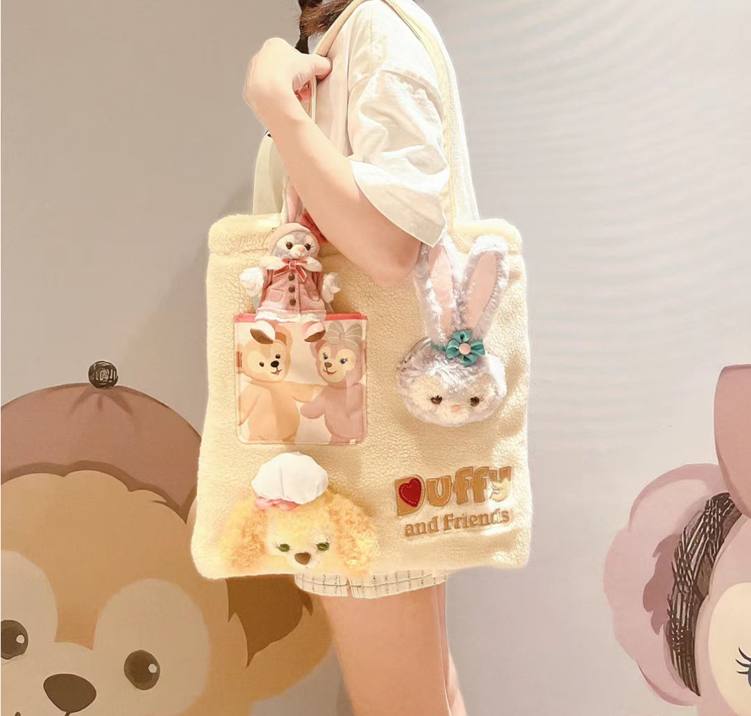 上迪星黛露饼饼达菲家族托特包
