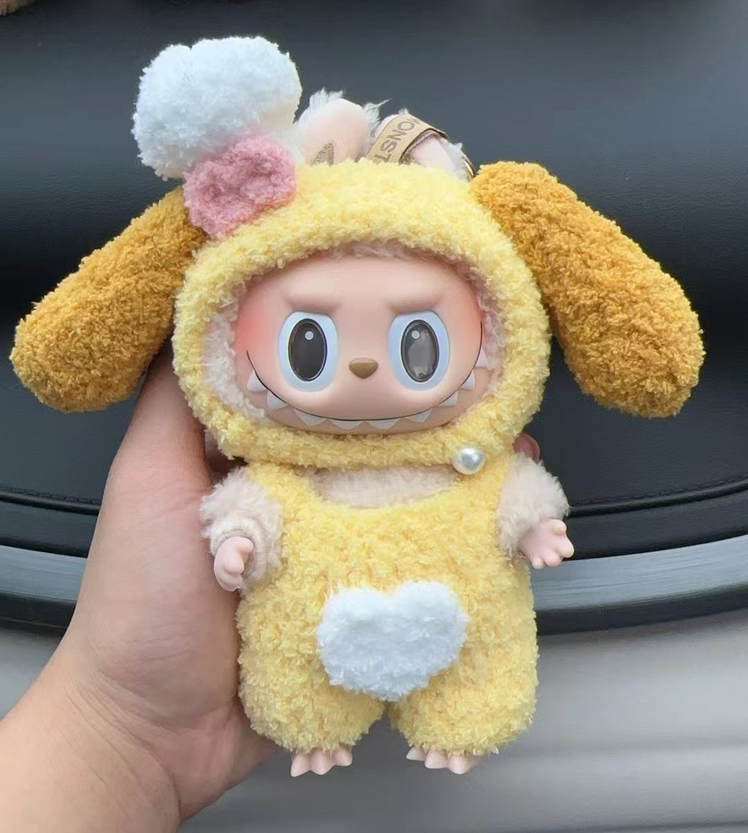 LABUBU handmade baby clothes with the look of a cookie