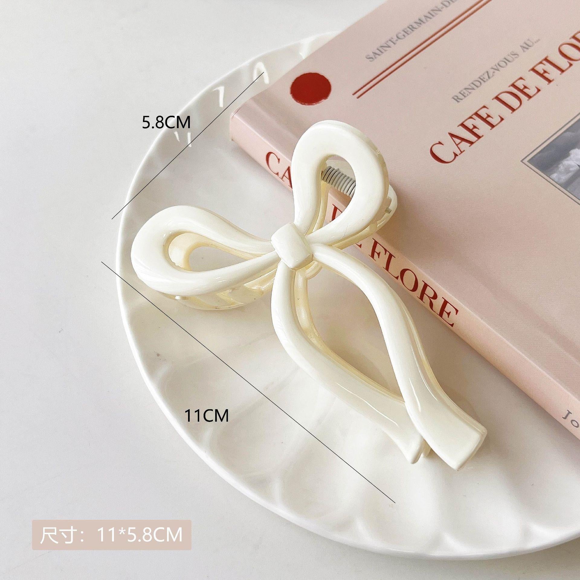 Domestic bow-shaped shark clip--multiple styles to choose from