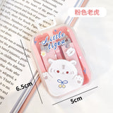 Domestic cartoon transparent nail two-piece set - multiple options to choose from