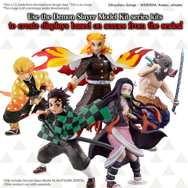 BANDAI Demon Slayer Model Kit AGATSUMA ZENITSU