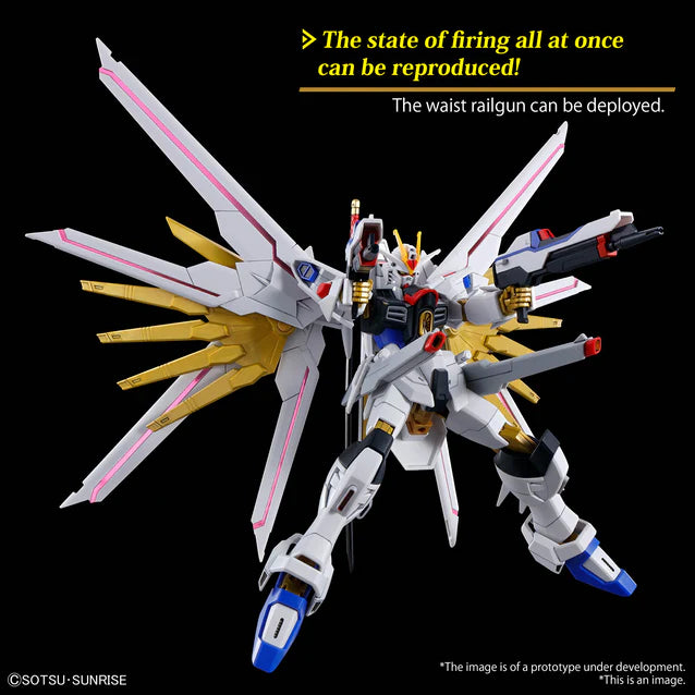 HIGH GRADE (HG) HGCE 1/144 ZGMF/A-262PD-P GUNDAM SEED FREEDOM MIGHTY STRIKE FREEDOM GUNDAM