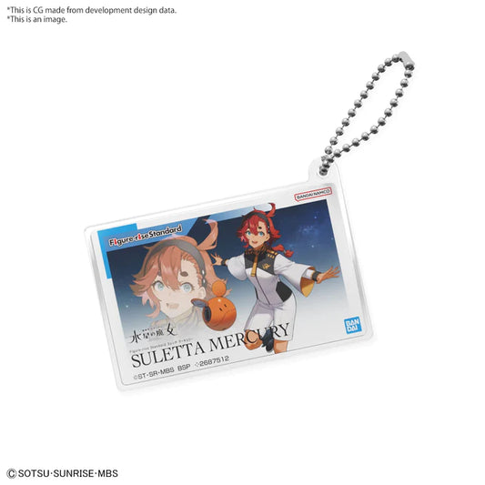 GUNPLA PACKAGE ART ACRYLIC BALL CHAIN (SULETTA X4 MIORINE X4 AERIAL x2 AERIAL REBUILD x2)(blind box)
