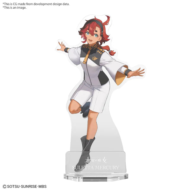 Gunpla Package Art Acrylic Stand Suletta & Miorine (Single Random)(blind box)
