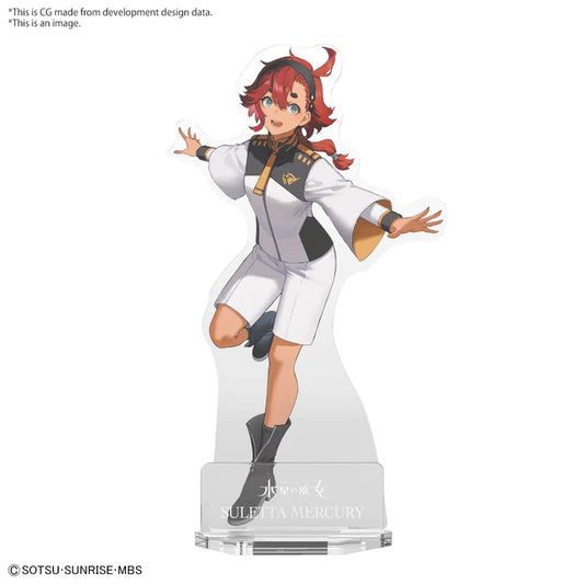 Gunpla Package Art Acrylic Stand Suletta & Miorine (Single Random)(blind box)
