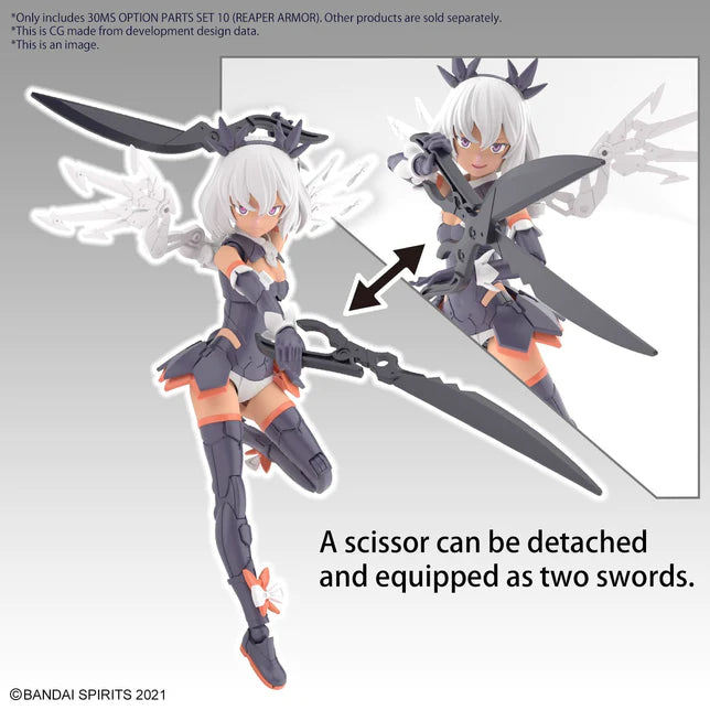 30MS Option Parts Set 10 (Reaper Armor) 1/144