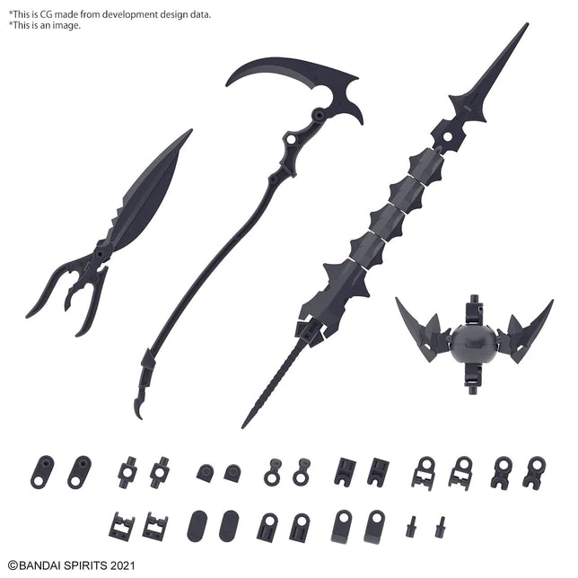 30MS Option Parts Set 10 (Reaper Armor) 1/144