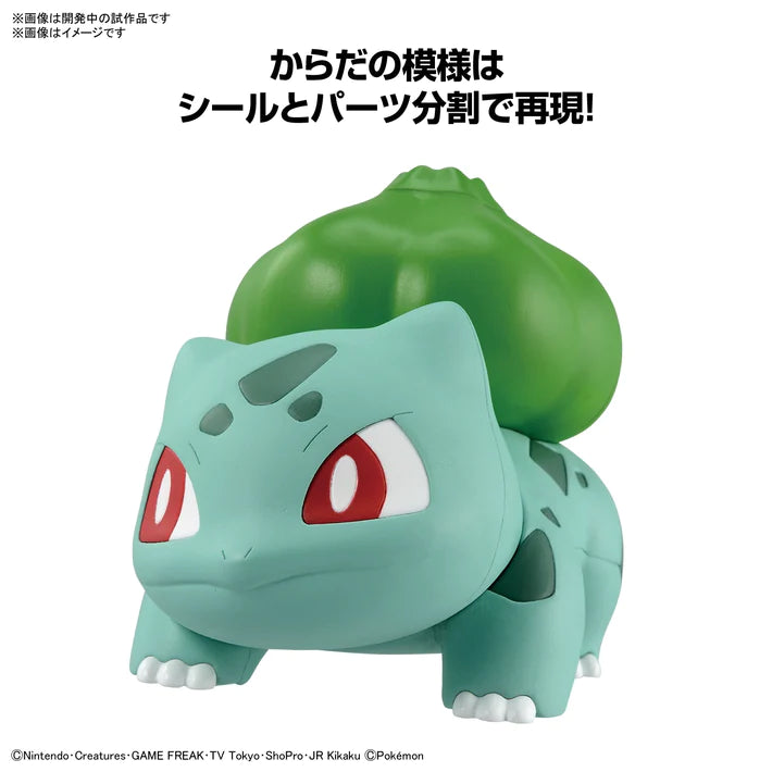 POKEMON PLASTIC MODEL COLLECTION QUICK!! NO.13 BULBASAUR