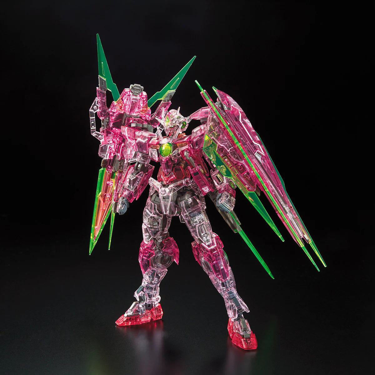 RG Limited - Bandai - The Gundam Base Limited 00 Qan[T] Full Saber [Trans-Am Clear] 1/144