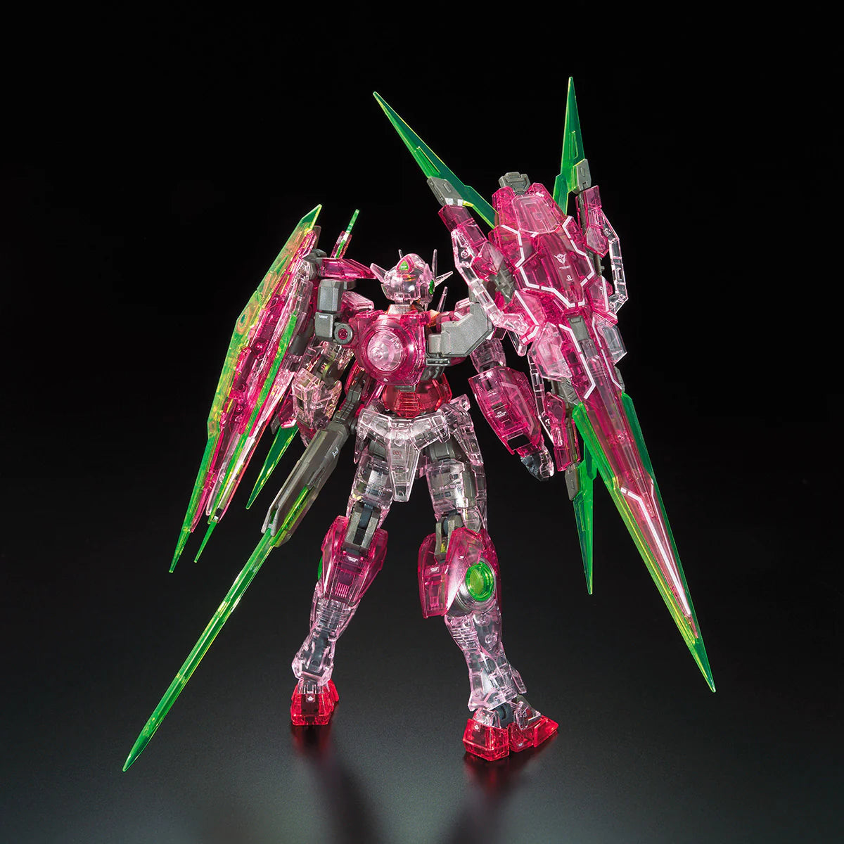 RG Limited - Bandai - The Gundam Base Limited 00 Qan[T] Full Saber [Trans-Am Clear] 1/144