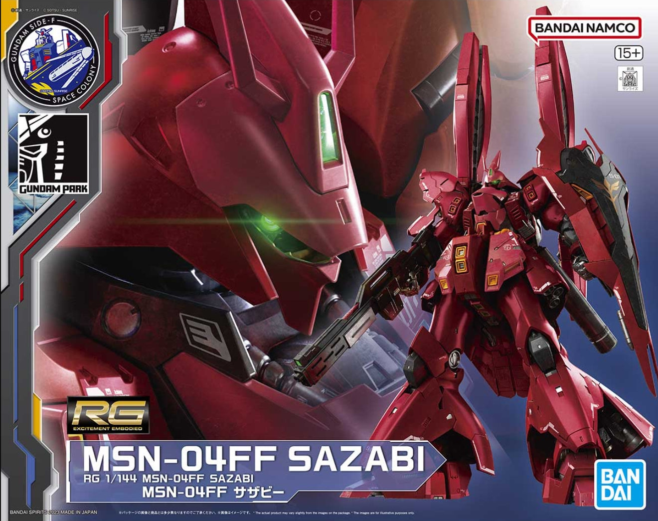 RG Limited - Bandai - MSN-04FF Sazabi (Gundam SIDE-F ver.)