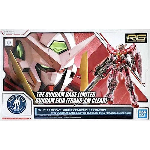 RG Limited - Bandai - The Gundam Base Limited Gundam Exia [Trans-Am Clear] 1/144