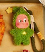 POP MART 星星人美味时刻系列-现烤小饼干毛绒挂件盲盒/明盒