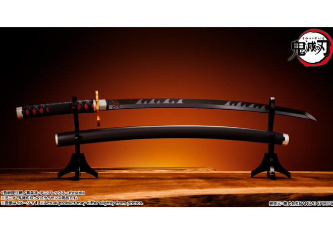 NICHIRIN SWORD (TANJNATIONS PROPLICA IRO KAMADO) KYOJURO RENGOKU’S SWORD GUARD ver. "Demon Slayer: Kimetsu no Yaiba"