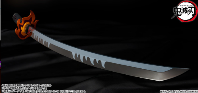 NICHIRIN SWORD (TANJNATIONS PROPLICA IRO KAMADO) KYOJURO RENGOKU’S SWORD GUARD ver. "Demon Slayer: Kimetsu no Yaiba"