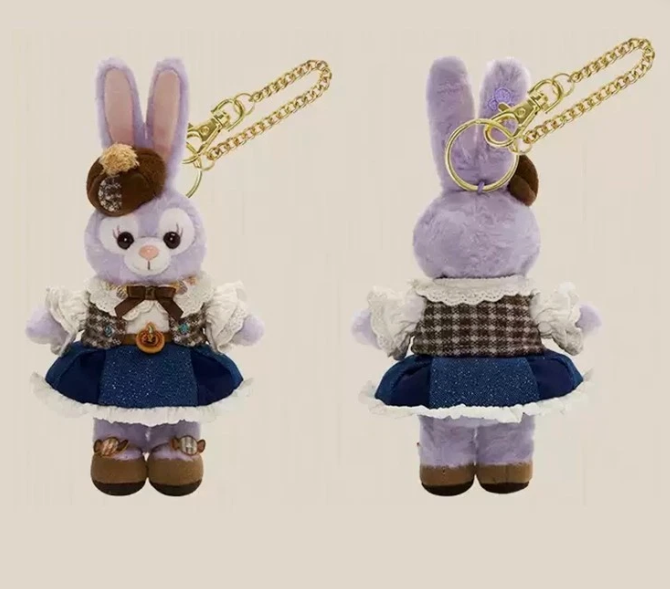 上海迪士尼2025万圣节系列达菲家族挂件-（多款可选）