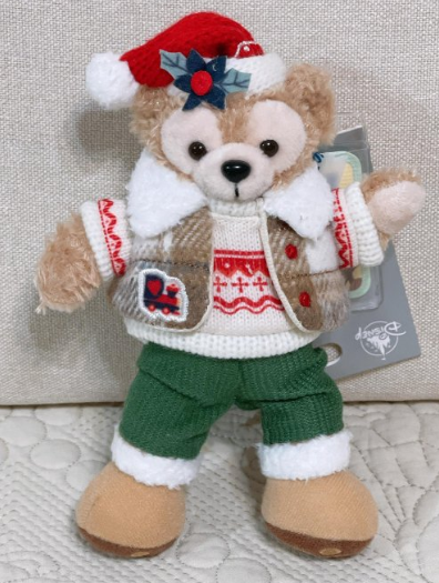 上海迪士尼2023圣诞系列达菲挂件