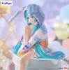 Hatsune Miku Noodle Stopper Figure -Rabbit Ear Hood Pajama Blue Color ver.-