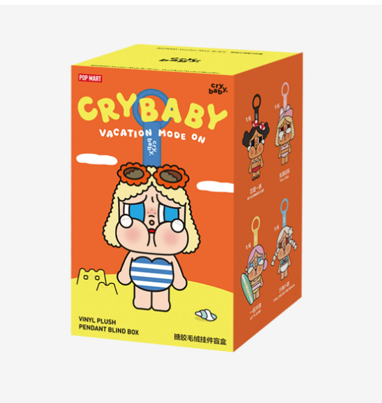 POP MART CRYBABY Vacation Mode On Series-盲盒/明盒