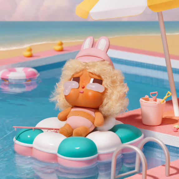 POP MART CRYBABY Vacation Mode On Series-盲盒/明盒