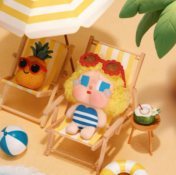POP MART CRYBABY Vacation Mode On Series-盲盒/明盒