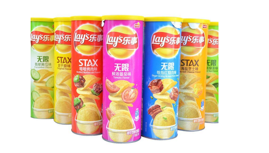 Lay’s/乐事薯片90g罐装 膨化食品马铃薯土豆片办公室休闲零食 多种口味可选