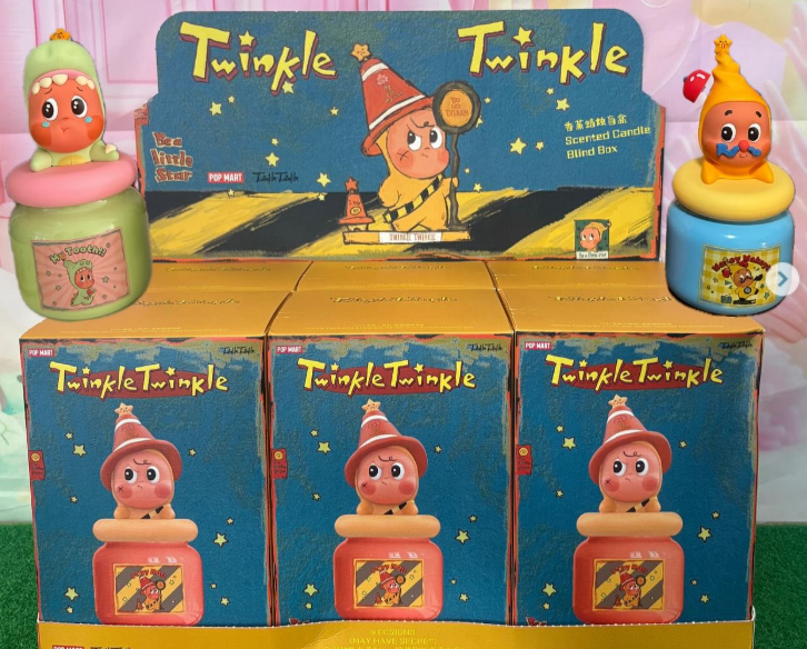 POP MART 星星人香薰蜡烛盲盒