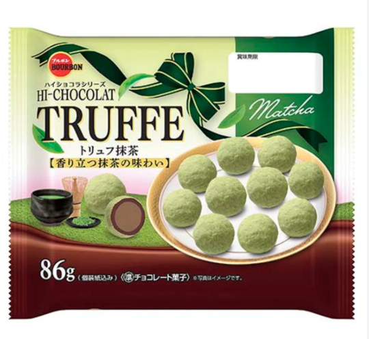 日本BOURBON Hi-Chocolate Truffe 抹茶巧克力