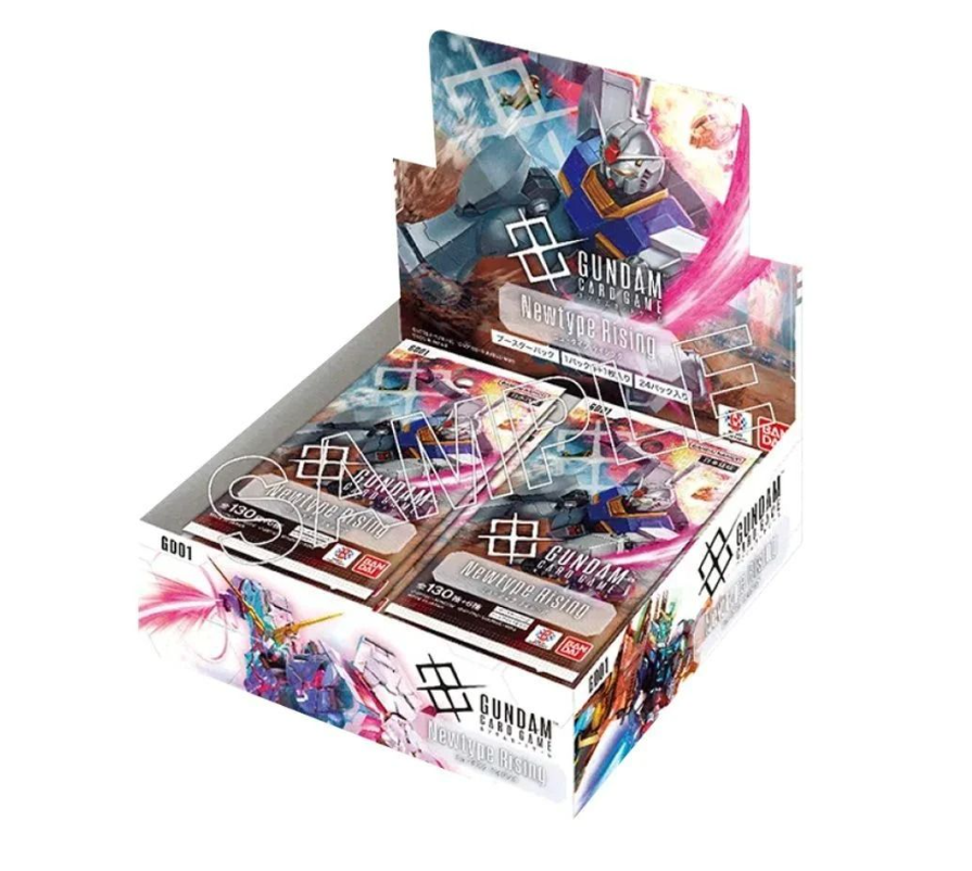 [Japanese Ver] Bandai GUNDAM CARD GAME Card Game Booster Pack - GD01-Newtype Rising