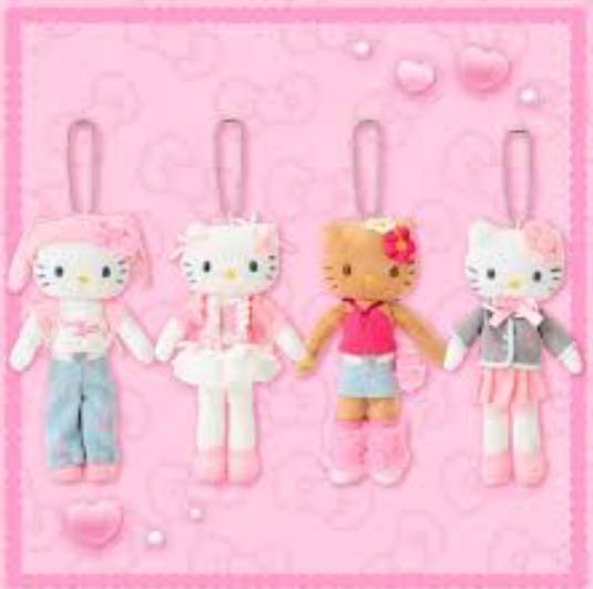 日本SANRIO Hello kitty closet collection挂件-多款可选