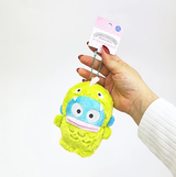 日本SANRIO Hangyodon小丑鱼恐龙吉祥物毛绒挂件