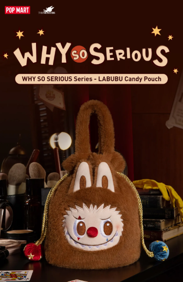 POP MART why so serious 万圣节labubu讨糖包