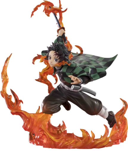 TANJIRO KAMADO KYOJURO RENGOKU'S SWORD GUARD ver. "Demon Slayer: Kimetsu no Yaiba", TAMASHII NATIONS FiguartsZERO
