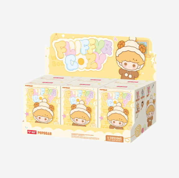 POP MART POP BEAN Fluffy & Cozy Series-Plush Pendant 盲盒/明盒