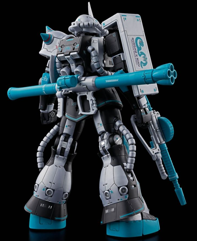 Premium Bandai RG - 1/144 MS-06S Zaku II [Hatsune Miku Ver.] "Gundam 45th Aniv. x Hatsune Miku"