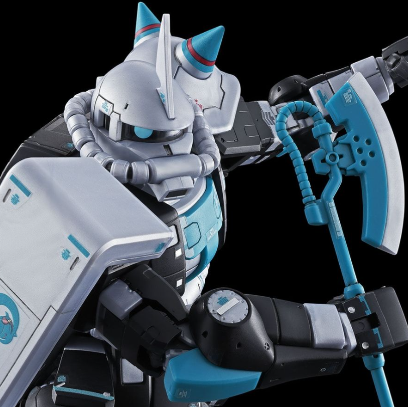 Premium Bandai RG - 1/144 MS-06S Zaku II [Hatsune Miku Ver.] "Gundam 45th Aniv. x Hatsune Miku"