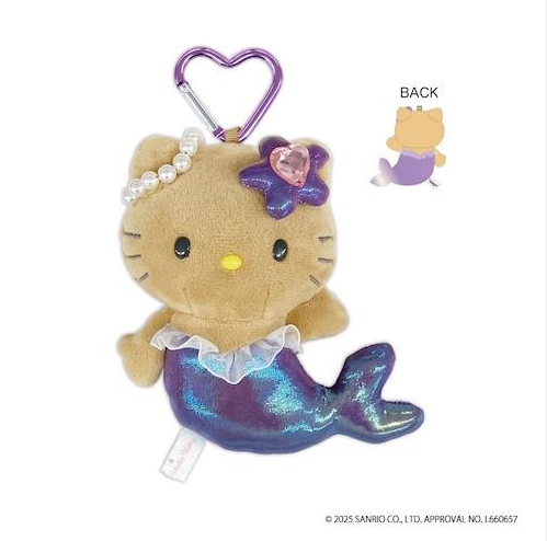 日本Nic X Sanrio hellokitty 美人鱼夏威夷系列爱心挂件-（多款可选）