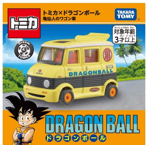 Tomica Dream Dragon Ball Kamesennin Wagon Diecast Scale Model Car