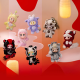 POP MART 马力全开系列搪胶毛绒挂件盲盒/明盒