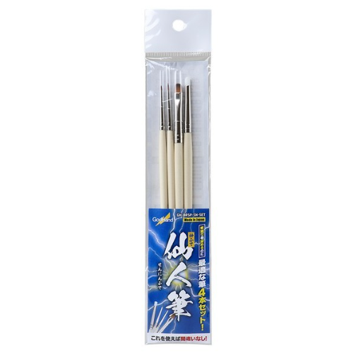 GodHand - Brushwork Semi-PRO4 brushes set