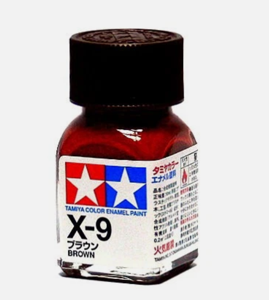 TAMIYA Model Color Enamel Paint X-9 Brown Net 10ml 80009