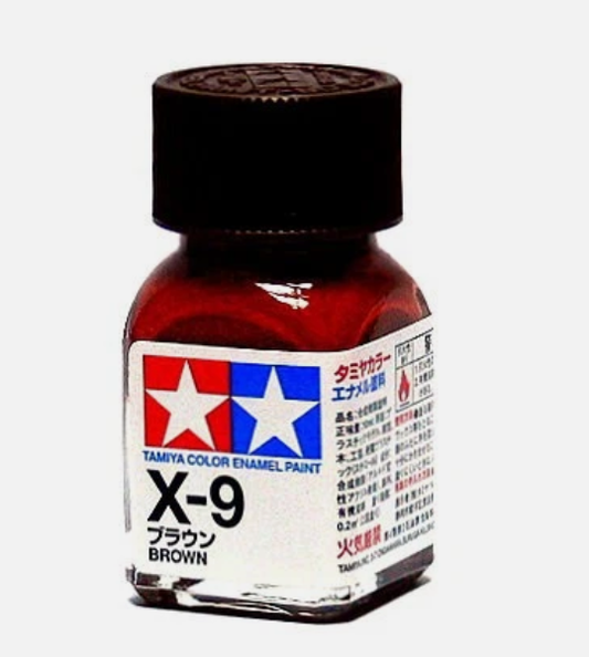 TAMIYA Model Color Enamel Paint X-9 Brown Net 10ml 80009