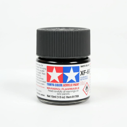 XF-69 NATO Black Acrylic Paint Tamiya 81769