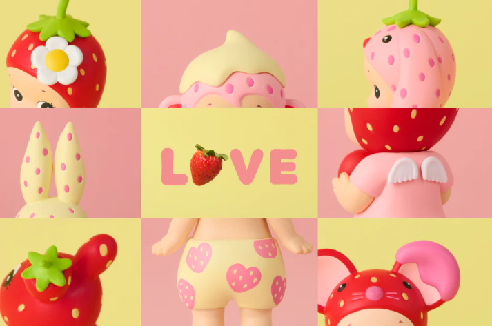 Dreams Sonny Angel - Strawberry Love Series